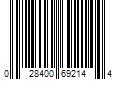 Barcode Image for UPC code 028400692144