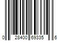 Barcode Image for UPC code 028400693356