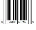 Barcode Image for UPC code 028400697163