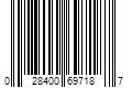 Barcode Image for UPC code 028400697187