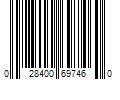 Barcode Image for UPC code 028400697460