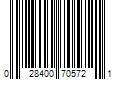 Barcode Image for UPC code 028400705721