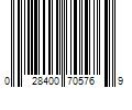 Barcode Image for UPC code 028400705769