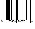 Barcode Image for UPC code 028400709798