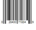 Barcode Image for UPC code 028400718349