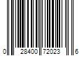 Barcode Image for UPC code 028400720236