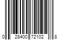 Barcode Image for UPC code 028400721028