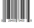 Barcode Image for UPC code 028400734035