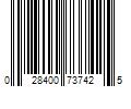 Barcode Image for UPC code 028400737425