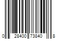 Barcode Image for UPC code 028400738408