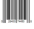 Barcode Image for UPC code 028400744508