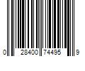 Barcode Image for UPC code 028400744959