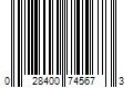 Barcode Image for UPC code 028400745673