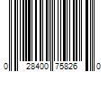 Barcode Image for UPC code 028400758260