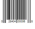 Barcode Image for UPC code 028404000068