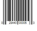 Barcode Image for UPC code 028440000053