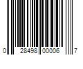 Barcode Image for UPC code 028498000067