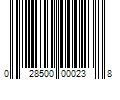 Barcode Image for UPC code 028500000238