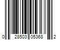 Barcode Image for UPC code 028503053682