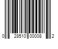 Barcode Image for UPC code 028510000082