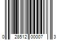 Barcode Image for UPC code 028512000073