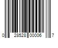 Barcode Image for UPC code 028528000067