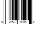 Barcode Image for UPC code 028557000052