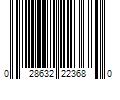 Barcode Image for UPC code 028632223680