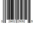 Barcode Image for UPC code 028632250525