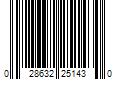 Barcode Image for UPC code 028632251430