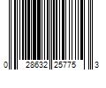 Barcode Image for UPC code 028632257753