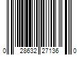 Barcode Image for UPC code 028632271360