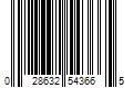 Barcode Image for UPC code 028632543665