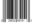 Barcode Image for UPC code 028632651513