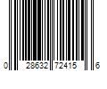 Barcode Image for UPC code 028632724156