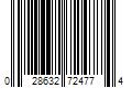 Barcode Image for UPC code 028632724774