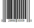 Barcode Image for UPC code 028658000098