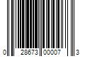 Barcode Image for UPC code 028673000073