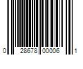 Barcode Image for UPC code 028678000061