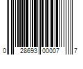 Barcode Image for UPC code 028693000077