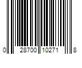 Barcode Image for UPC code 028700102718