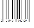 Barcode Image for UPC code 0287401042109