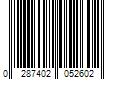 Barcode Image for UPC code 0287402052602