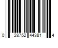 Barcode Image for UPC code 028752443814