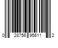 Barcode Image for UPC code 028756956112. Product Name: GE Supreme Silicone Caulk 10.1 oz Window and Door Sealant Gray