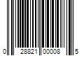 Barcode Image for UPC code 028821000085