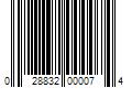 Barcode Image for UPC code 028832000074