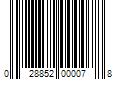 Barcode Image for UPC code 028852000078