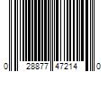 Barcode Image for UPC code 028877472140