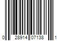 Barcode Image for UPC code 028914071381